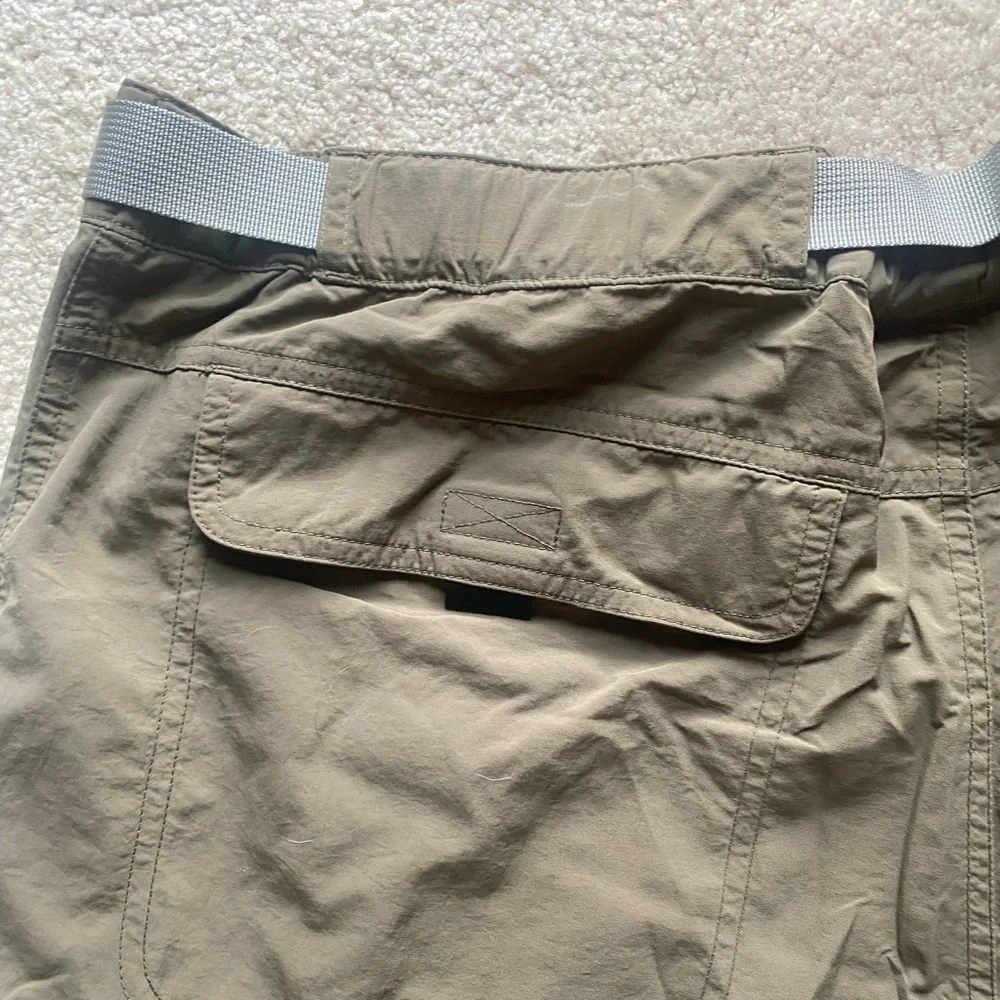 Eastern Mountain Sports Hiking Pants Mens 40x32 Khaki‎ Cargo Utility Belted